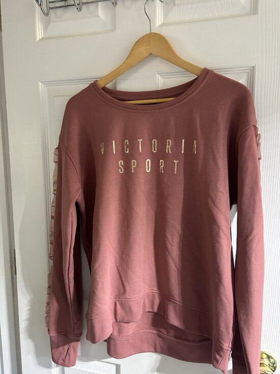 Victoria Sport Tops - Victoria Sport Ruffled Fleece Pullover from Victoria’s Secret Women’s M NWOT